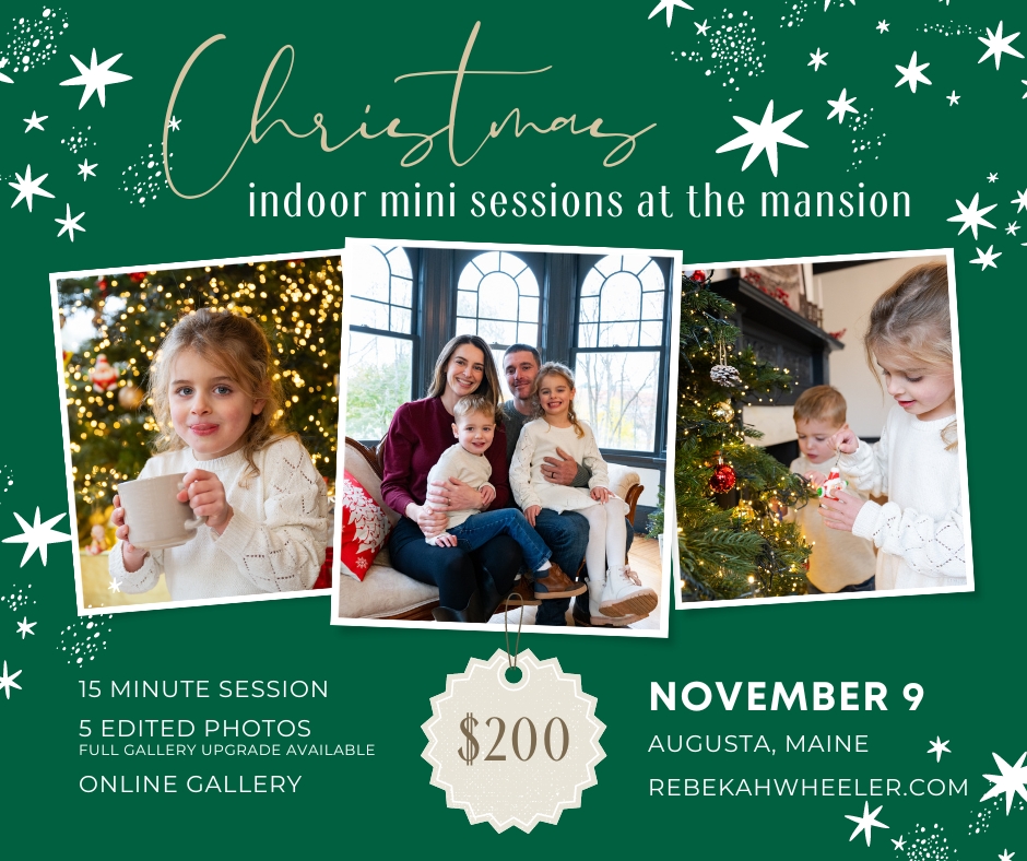 Christmas photo mini sessions