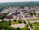 waterville downtown aerial seamans